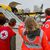 Das Deutsche Rote Kreuz überwacht die Beladung eines Flugzeuges mit Hilfsgütern für Libyen. - Foto: Jan Woitas/dpa