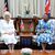 Königin Camilla (l) bei einem bilateralen Treffen mit Rachel Ruto, First Lady von Kenia, im State House. - Foto: Chris Jackson/PA Wire/dpa