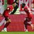 Die beiden FCK-Torschützen Kenny Prince Redondo (l) und Richmond Tachie warfen mit Lautern den 1. FC Köln raus. - Foto: Uwe Anspach/dpa