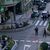 Polizisten riegeln eine Straße in Madrid ab - es wird nach zwei Motorradfahrern gefahndet. - Foto: Andrea Comas/AP/dpa