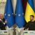 EU-Ratspräsident Charles Michel und der ukrainische Präsident Wolodymyr Selenskyj in Kiew. - Foto: Efrem Lukatsky/AP/dpa