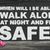 Ein Wandbild der irischen Künstlerin Emmalene Blake mit der Aufschrift «When will I be able to walk alone at night and feel safe?» - Foto: Niall Carson/PA Wire/dpa