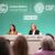 Bundesaußenministerin Annalena Baerbock (l) und Bundesumweltministerin Steffi Lemke sprechen auf einer Pressekonferenz auf der UN-Klimakonferenz in Dubai. - Foto: Hannes P. Albert/dpa