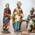 Die Heiligen Drei Könige im Nazarener Stil, hier aus der aktuellen Krippenausstellung im Kloster Schussenried. - Foto: Felix Kästle/dpa