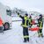 Zahlreiche Lastwagen haben die A5 in Osthessen wegen Schnee und Eis blockiert. - Foto: Stefan Weber/Fuldamedia/dpa