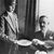 Thomas Mann (r) mit einem Bellboy im Hotel Adlon. - Foto: --/Kempinski Hotels /dpa