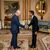 König Charles III. und Premier Rishi Sunak besprechen sich in der Regel einmal wöchentlich. - Foto: Aaron Chown/PA Pool/AP