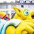 Motivwagen beim Karnevalsumzug «Schoduvel» in Braunschweig. - Foto: Moritz Frankenberg/dpa