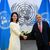 Außenministerin Annalena Baerbock und UN-Generalsekretär António Guterres treffen sich zu einem Gespräch im UN-Hauptquartier. - Foto: Bernd von Jutrczenka/dpa