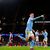 Traf beim 4:1 von Manchester City gegen Aston Villa drei Mal: Phil Foden. - Foto: Martin Rickett/PA Wire/dpa