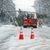 Ein Teil der Route 9 zwischen Falmouth und Cumberland in Maine ist nach heftigem Schneefall gesperrt. - Foto: Ben McCanna/Portland Press Herald via AP/dpa