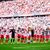Die Spieler des FC Bayern München feiern den Einzug in Halbfinale der Champions League. - Foto: Tom Weller/dpa