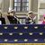 Dänemarks Königin Mary (l-r), König Frederik X., Schwedens König Carl XVI. Gustaf und Königin Silvia in Stockholm. - Foto: Jonas Ekströmer/TT News Agency/AP/dpa