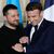 Der ukrainische Präsident, Wolodymyr Selenskyj (l), wird kommenden Freitag bei einem offiziellen Besuch in Frankreich den französischen Präsidenten, Emmanuel Macron, treffen. - Foto: Thibault Camus/AP Pool/dpa