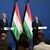 Viktor Orban (r.) und Jens Stoltenberg während einer gemeinsamen Pressekonferenz in Budapest. - Foto: Zoltan Mathe/MTI/AP/dpa