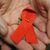 Dir rote Schleife ist ein Symbol der Solidarität mit HIV-Positiven und Aids-Kranken.(Archivbild) - Foto: Arne Dedert/dpa