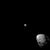 Der Asteroid Didymos (r) wird von dem kleineren Asteroiden Dimorphos umkreist - kurz vor dem Aufprall der «Dart»-Sonde. (Archivbild) - Foto: ---/NASA/Johns Hopkins APL/dpa