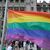 Großer Polizeieinsatz beim CSD in Bautzen. - Foto: Sebastian Willnow/dpa