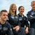 Die vier Crewmitglieder noch vor ihrem Ausflug ins All von links nach rechts: Jared Isaacman (l-r), Tech-Unternehmer, Anna Menon und Sarah Gillis, SpaceX-Mitarbeiterinnen, und Scott Poteet, pensionierter Oberstleutnant der Air Force. (Archivbild) - Foto: John Kraus/Polaris/AP/dpa