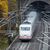 Ein ICE fährt auf der Schnellfahrstrecke Stuttgart - Mannheim nahe der Enztalbrücke aus einem Tunnel heraus. - Foto: Christoph Schmidt/dpa