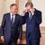 Der polnische Regierungschef Donald Tusk mit seinem tschechischen Kollegen Petr Fiala. (Archivbild) - Foto: Barbora Vizváryová/TASR/dpa