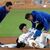 Japans Baseball-Star Shohei Ohtani verletzte sich. - Foto: Julio Cortez/AP/dpa