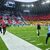 In der Allianz Arena wurde ein große Choreographie vorbereitet. - Foto: Lennart Preiss/AP/dpa