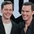 Strahlten am Zoo Palast um die Wette: Bill Skarsgård und Nicholas Hoult. - Foto: Jens Kalaene/dpa