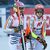 Linus Straßer (l.) und Lena Dürr schieden mit dem deutschen Team im WM-Viertelfinale gegen die Schweiz aus. - Foto: Marco Trovati/AP/dpa