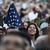 Auch US-Fahnen wurden geschwenkt. - Foto: Cecilia Fabiano/LaPresse via ZUMA Press/dpa