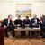 Mit Trump am Telefon: Fünf europäische Staatschefs in Kiew.  - Foto: -/Ukrainisches Präsidentenbüro/dpa
