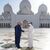 In den Emiraten besuchte US-Präsident Trump die Große Scheich Sajid-Moschee - eine der größten weltweit.  - Foto: Alex Brandon/AP/dpa