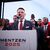 Der rechtsextreme Kandidat Slawomir Mentzen, der in der ersten Runde der polnischen Präsidentenwahl auf dem dritten Platz landete, will seinen Anhängern eine Wahlempfehlung geben. - Foto: Leszek Szymanski/PAP/dpa