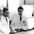 Die Münchner Chirurgen Rudolf Zenker (l), Werner Rudolph (m) und Werner Klinner (r) bestätigen am 14. Februar 1969 vor Journalisten, dass am 13. Februar 1969 die erste Herztransplantation in der Bundesrepublik durchgeführt wurde. (Archivbild) - Foto: Klaus Heirler/dpa