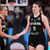 Das WNBA-Duo Leonie Fiebich und Luisa Geiselsöder (r) hat Deutschland bei der EM auf Platz fünf geführt. - Foto: Christian Charisius/dpa
