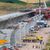  Großprojekte beim Bau sind betroffen, wenn künftig Tariftreue vorgeschrieben wird - hier eine Autobahnbrücke bei Halle/Saale. (Archivbild) - Foto: Klaus-Dietmar Gabbert/dpa