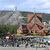 Ein Rahmenprogramm begleitet die Umsiedlung der Kirche. - Foto: Fredrik Sandberg/TT News Agency/AP/dpa