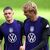 Florian Wirtz (l) und Nick Woltemade: Zündet das Offensivduo in Köln? - Foto: Federico Gambarini/dpa