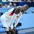 Das war knapp! Erst am Ende setzen sich Dennis Schröder und Co. deutlich gegen Portugal durch. - Foto: Stefanos Kyriazis/ZUMA Press Wire/dpa