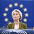 Parlament, Rat und Kommission müssten ihrer Verantwortung gerecht werden, sagt EU-Kommissionspräsidentin Ursula von der Leyen.  - Foto: Pascal Bastien/AP/dpa