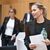 Die Mutter Petra Laur und die Schwester Eve Laur (rechts) saßen als Nebenkläger an zahlreichen Verhandlungstagen im Prozessgebäude in Stuttgart-Stammheim. (Archivbild) - Foto: Bernd Weißbrod/dpa