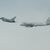 Dieses von der Luftwaffe zur Verfügung gestellte Foto zeigt einen Eurofighter der Bundeswehr (l) und ein russisches Aufklärungsflugzeug. (Archivbild) - Foto: -/Luftwaffe/dpa