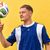 Florian Wirtz mit dem offiziellen WM-Spielball «Trionda». - Foto: ---/Adidas/dpa
