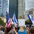 Viele Israelis versammelten sich in Tel Aviv auf dem Platz der Geiseln. - Foto: Cindy Riechau/dpa