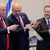 Nach seiner Rede in der Knesset in Jerusalem wollte US-Präsident Donald Trump noch freigelassene frühere Hamas-Geiseln in einem Krankenhaus bei Tel Aviv besuchen. Dort werden unter anderem auch die am Morgen im Gazastreifen freigelassenen Deutsch-Israelis Gali und Ziv Berman behandelt. - Foto: Chip Somodevilla/Getty Images Europe/AP/dpa