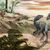 Künstlerische Darstellung des Dinosauriers Huayracursor jaguensis - Foto: Jorge Blanco/CONICET Argentina/dpa