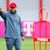 Bayern und Kompany - das passt. Der Coach beim Abschlusstraining. - Foto: Sven Hoppe/dpa