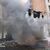 Der Kindergarten in Charkiw wurde von einer russischen Drohne getroffen und geriet in Brand. - Foto: Uncredited/Ukrainian Emergency Service via AP/dpa