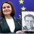 Die belarussische Oppositionsführerin Swetlana Tichanowskaja zeigt ein Bild von Andrzej Poczobut.  - Foto: Frederick Florin/AFP/dpa