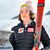 Stolze Siegerin: Julia Scheib nach ihrem Triumph in Sölden. - Foto: Gian Ehrenzeller/KEYSTONE/dpa